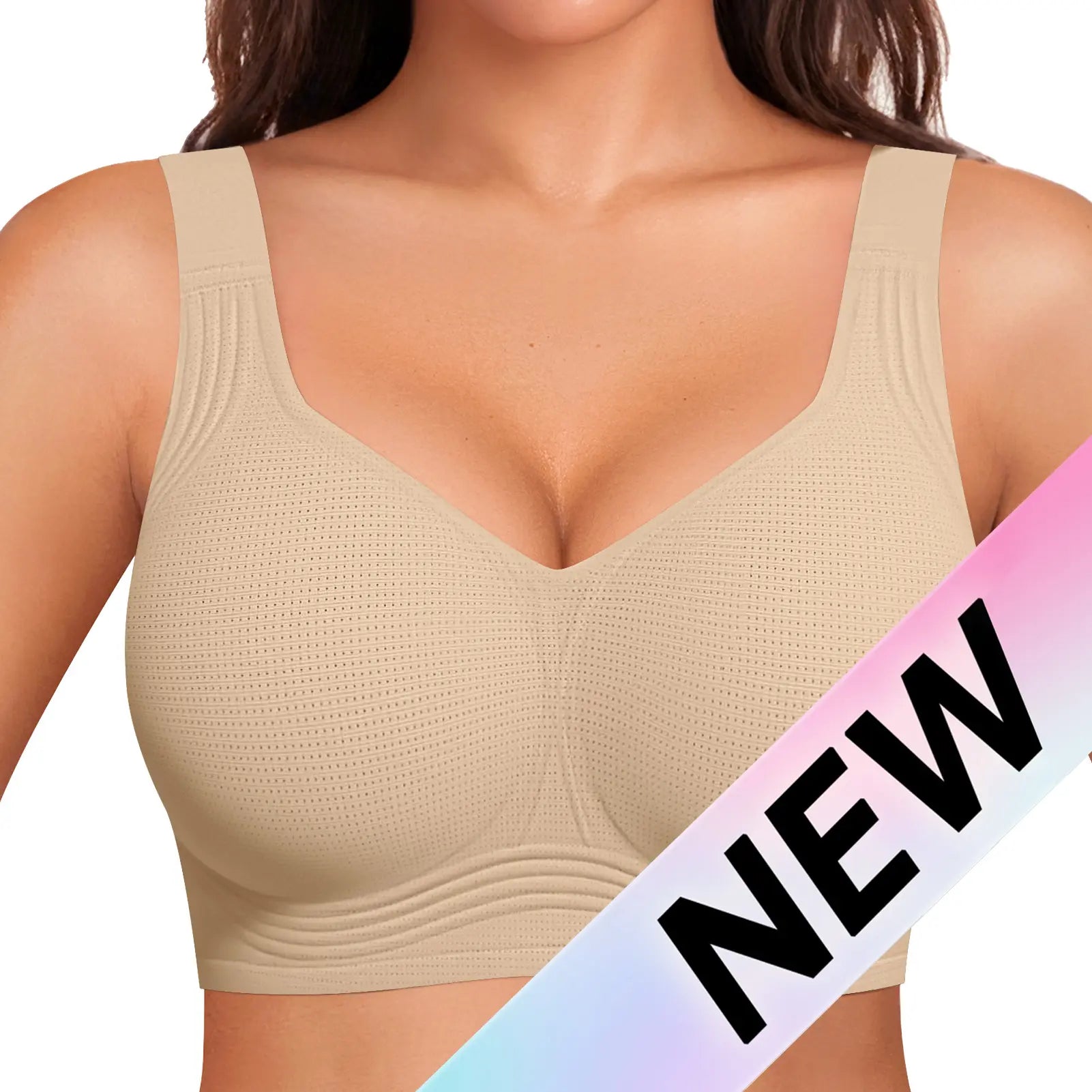 Experience Ultimate Comfort with OEAK Women’s Wirefree Padded Push-Up Bra – Perfect for Everyday Wear!