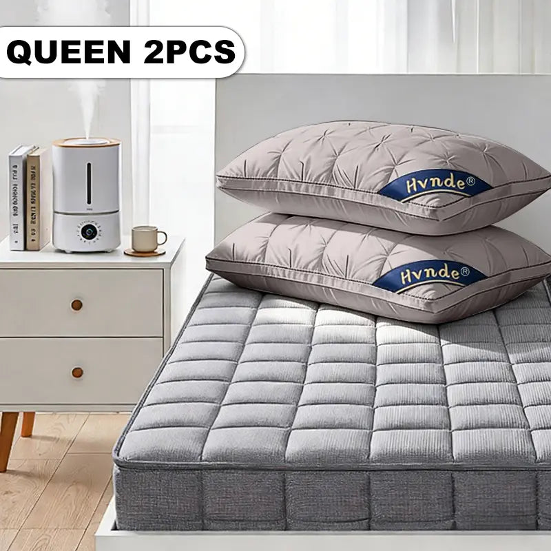 Experience Luxurious Comfort with Summerwins 2Pcs/4Pcs Hotel Collection Deep Sleep Pillows - Perfect Neck Support for All Sleep Positions!