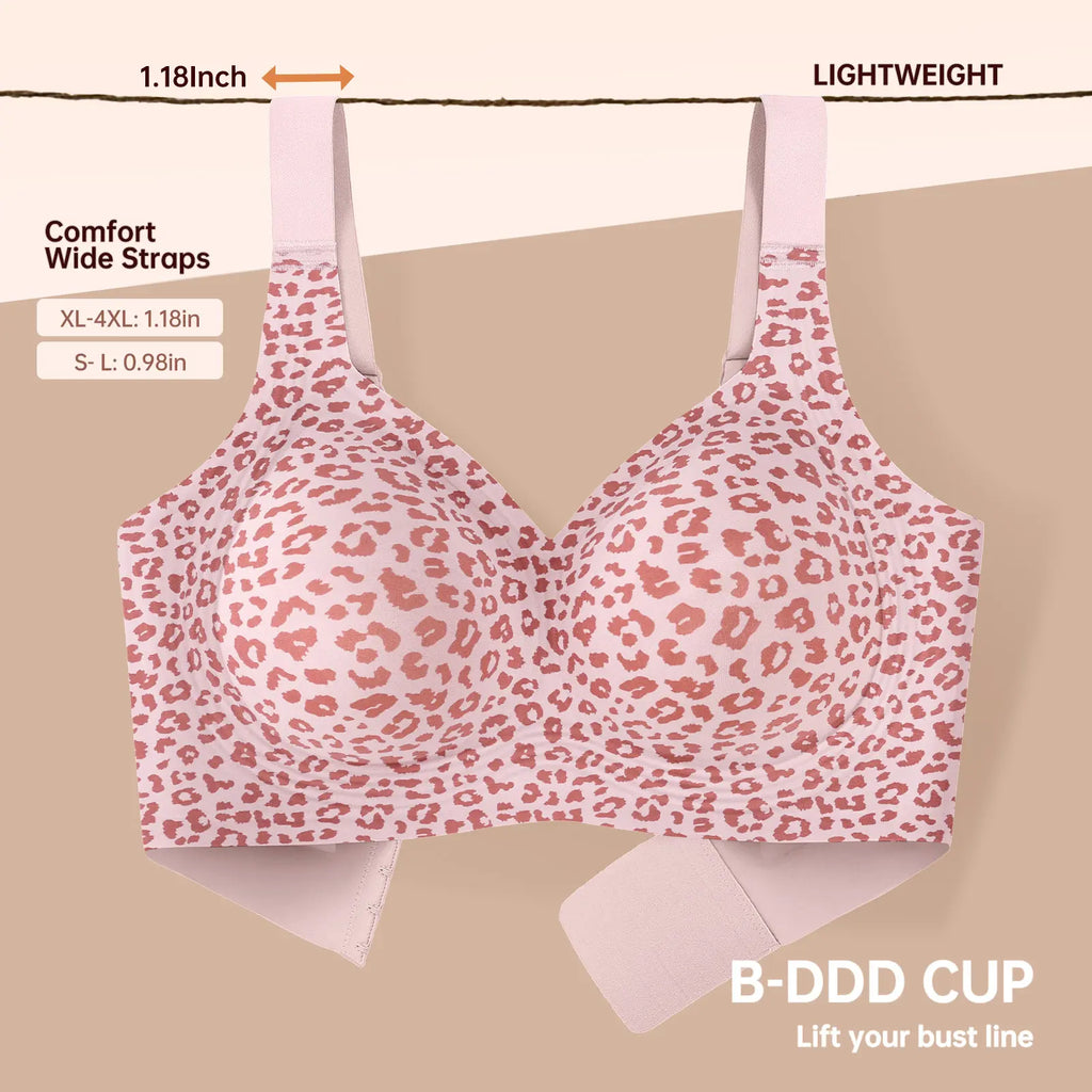 Experience Ultimate Comfort with OEAK Women’s Wirefree Padded Push-Up Bra – Perfect for Everyday Wear!