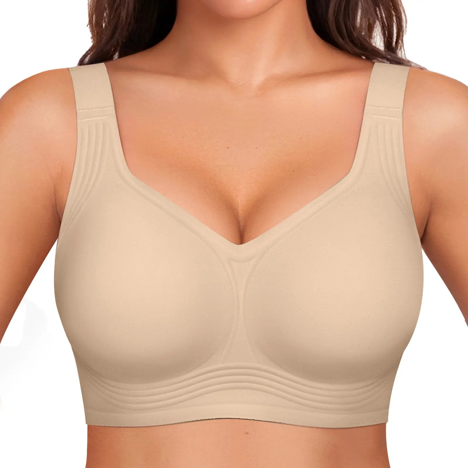 Experience Ultimate Comfort with OEAK Women’s Wirefree Padded Push-Up Bra – Perfect for Everyday Wear!