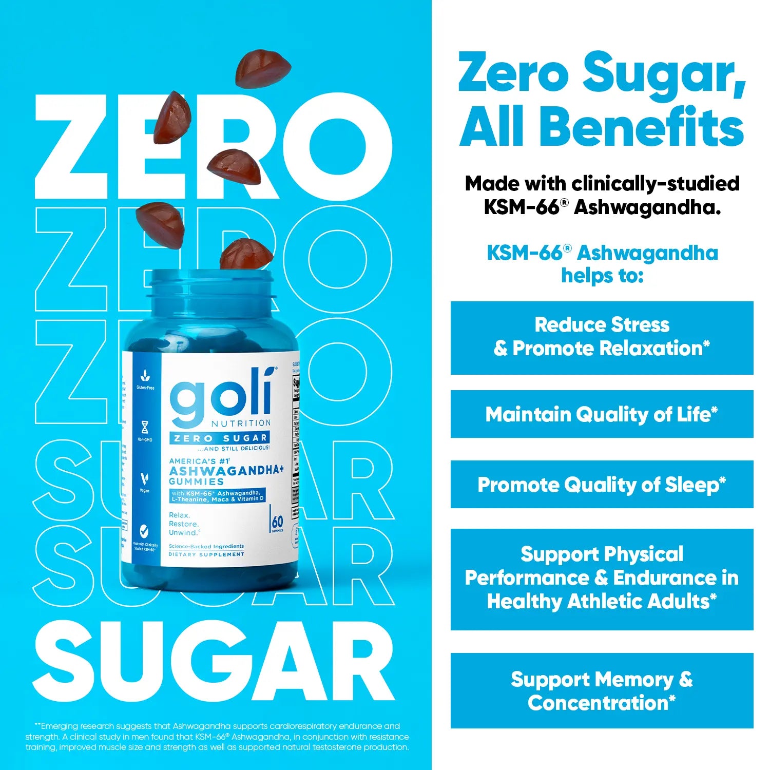 Discover the Zero Sugar Best Seller Trio: The Revolutionary 3-in-1 Apple Cider Vinegar Gummies with Ashwagandha, Vitamin B12, and Probiotics for Bloating Relief - Gluten-Free, Vegan, and Non-GMO!