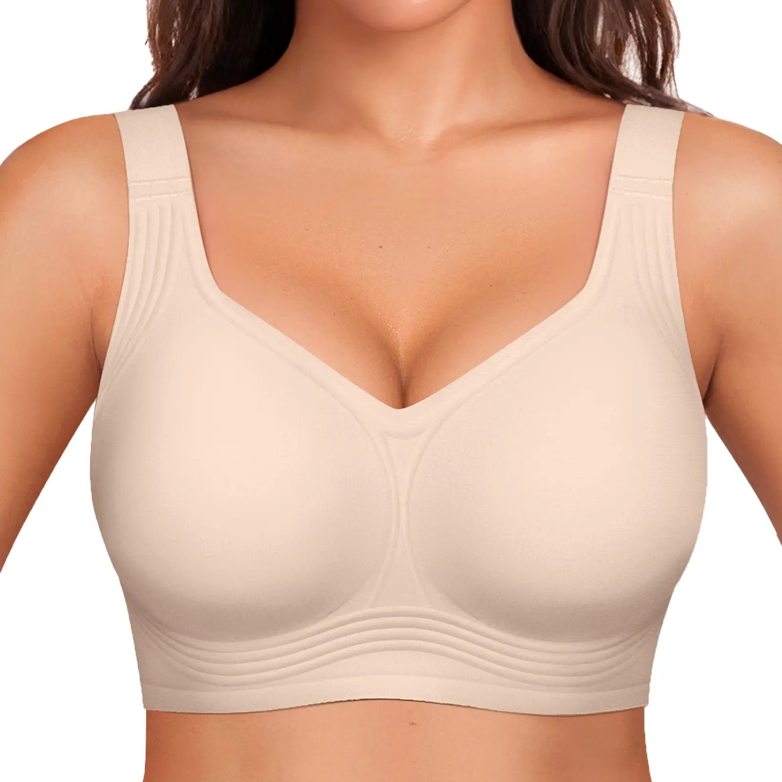 Experience Ultimate Comfort with OEAK Women’s Wirefree Padded Push-Up Bra – Perfect for Everyday Wear!