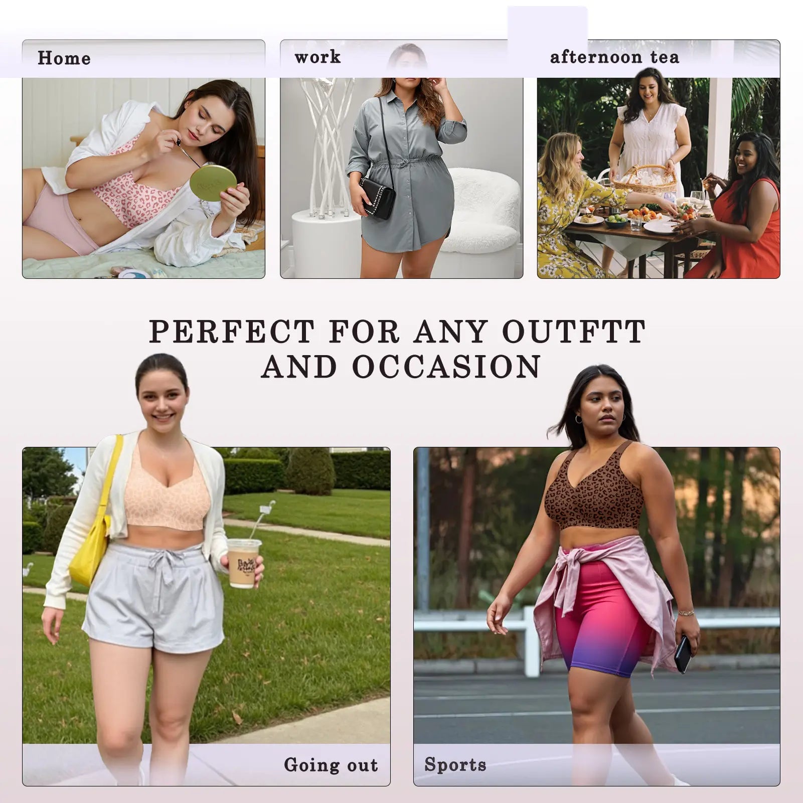 Experience Ultimate Comfort with OEAK Women’s Wirefree Padded Push-Up Bra – Perfect for Everyday Wear!