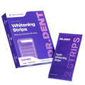 Achieve a Dazzling Smile with DRDENT Purple Teeth Whitening Strips - 7/21 Sessions of Non-Sensitive, Peroxide-Free Whitening