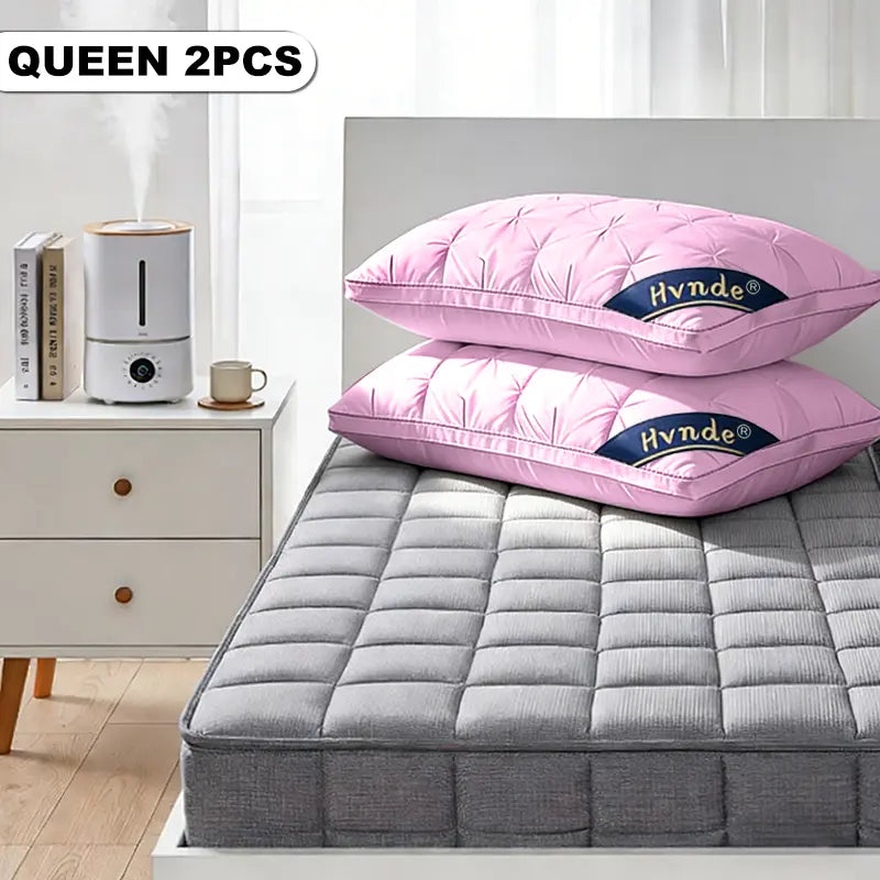 Experience Luxurious Comfort with Summerwins 2Pcs/4Pcs Hotel Collection Deep Sleep Pillows - Perfect Neck Support for All Sleep Positions!