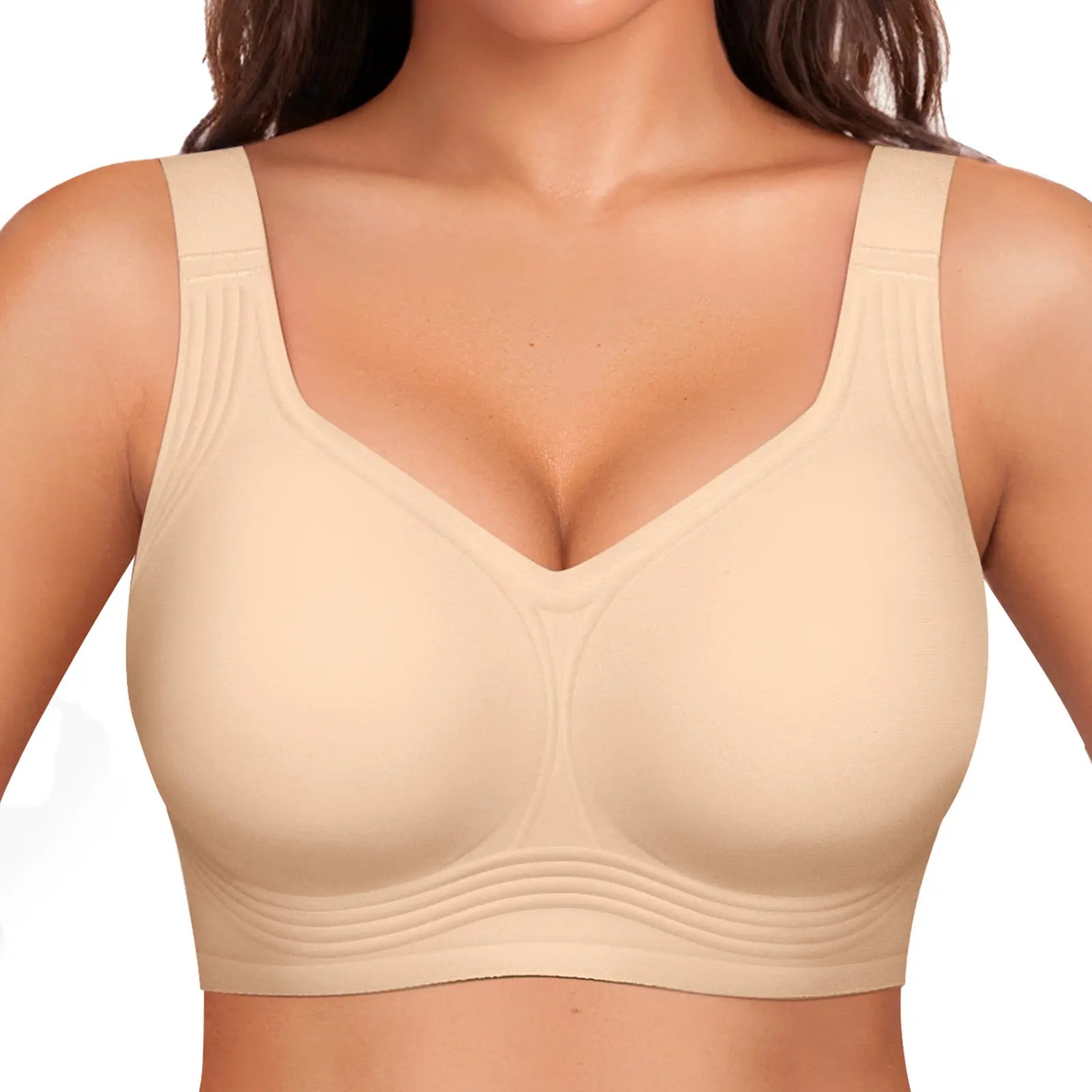 Experience Ultimate Comfort with OEAK Women’s Wirefree Padded Push-Up Bra – Perfect for Everyday Wear!