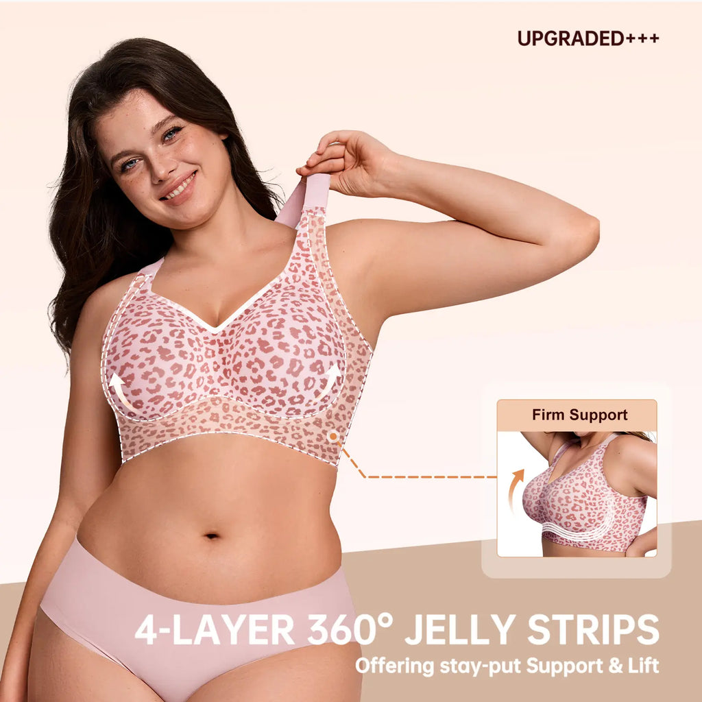 Experience Ultimate Comfort with OEAK Women’s Wirefree Padded Push-Up Bra – Perfect for Everyday Wear!