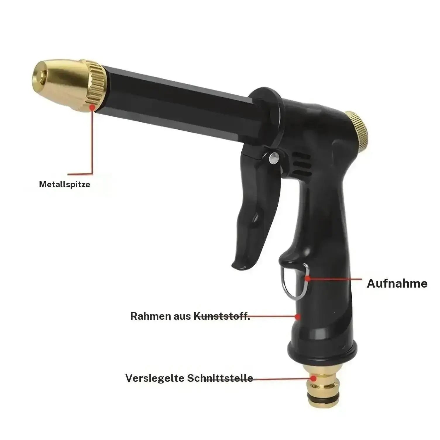 Revolutionary Portable High Pressure Water Sprayer - The Ultimate Adjustable Garden Nozzle for Car Washing, Pet Cleaning, and Outdoor Maintenance!