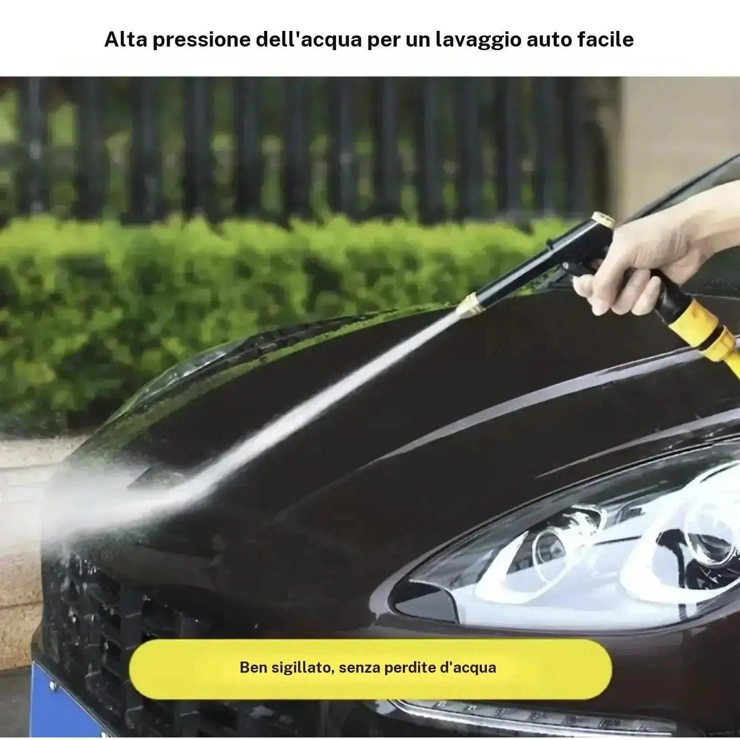 Revolutionary Portable High Pressure Water Sprayer - The Ultimate Adjustable Garden Nozzle for Car Washing, Pet Cleaning, and Outdoor Maintenance!