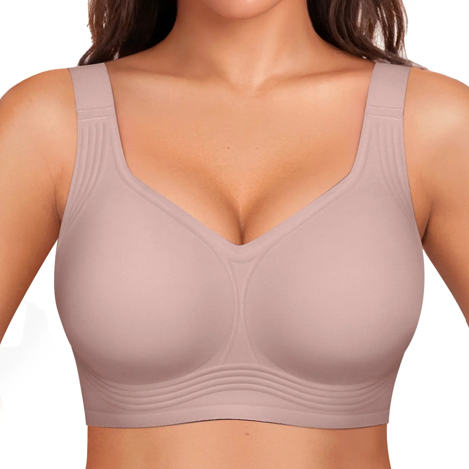 Experience Ultimate Comfort with OEAK Women’s Wirefree Padded Push-Up Bra – Perfect for Everyday Wear!